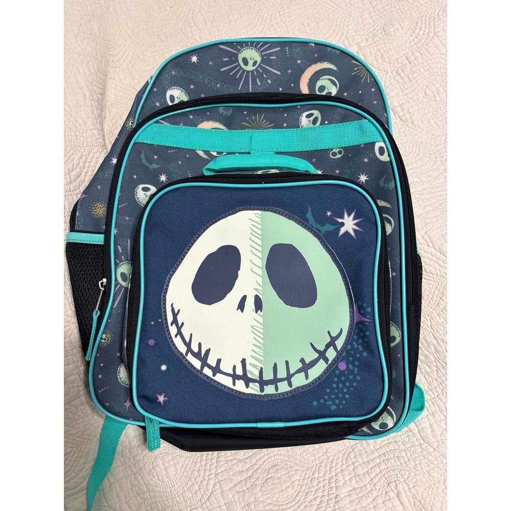 Disney Nightmare‎ Before Christmas Jack Skellington Backpack and Lunch Box Set